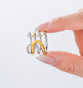Gold Stainless Ring 4