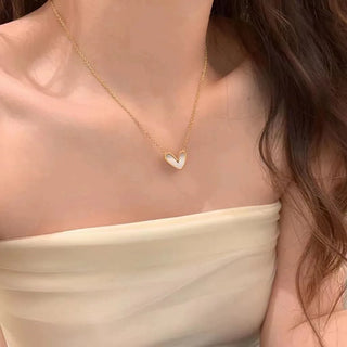 Chain Pendant Choker Necklace 2