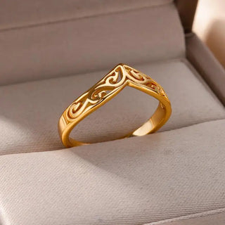 Zircon Gold Ring 21