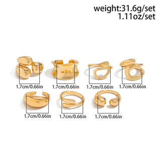 Gold Silver Ring 3
