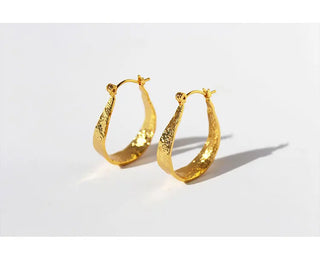 Gold Hoop Earrings