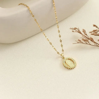 Zircon Star Pendant Necklace