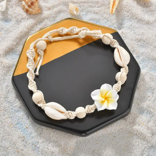 Floral Shell Bracelet