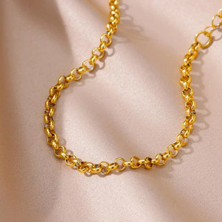 Gold Stainless Anklet 2