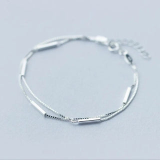 Zircon Silver Bracelet 4