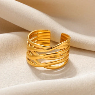 Zircon Gold Ring 21