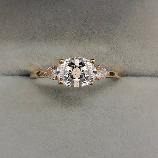 Zircon Gold Ring 6