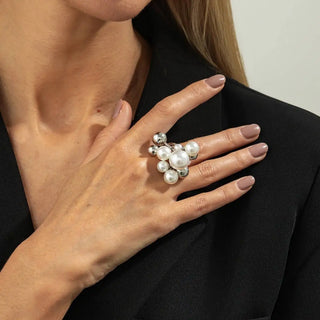 Pearl Gold Ring