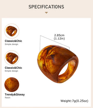 Gold Stainless Ring 3