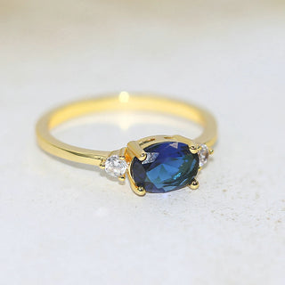 Zircon Gold Ring 6