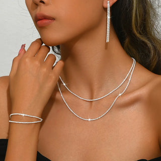 Silver Star Necklace