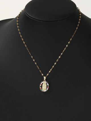 Zircon Star Pendant Necklace