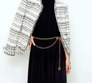 Floral Chain Waist Belt 2