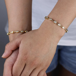 CZ Gold Necklace