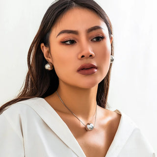 Gold Silver Jewelry Set