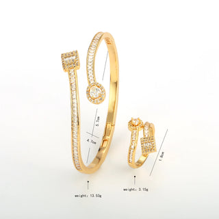 Pearl CZ Ring