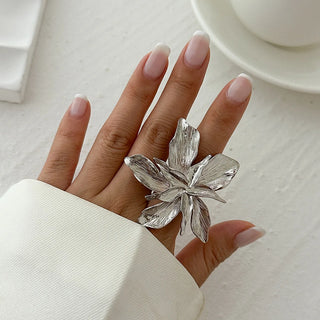 Gold Floral Ring