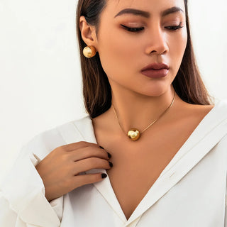 Gold Silver Jewelry Set