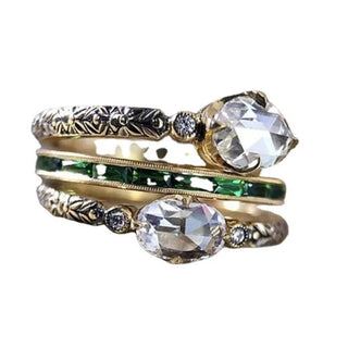 Zircon Silver Ring 8