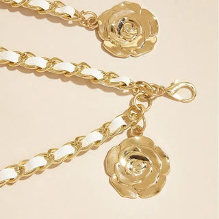 Floral Chain Waist Belt 2