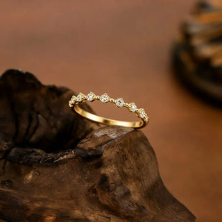 Zircon Gold Ring 14