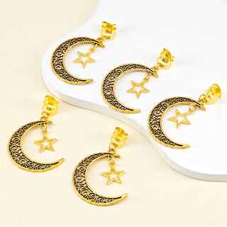 Star Moon Hair Barrette