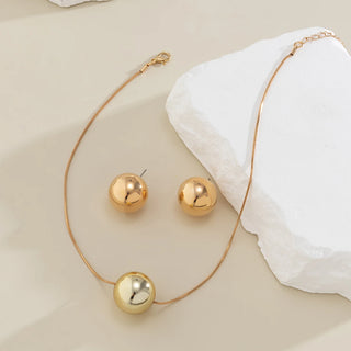 Gold Silver Jewelry Set