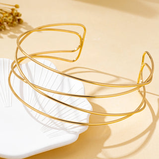 Lines Stylish Choker Necklace