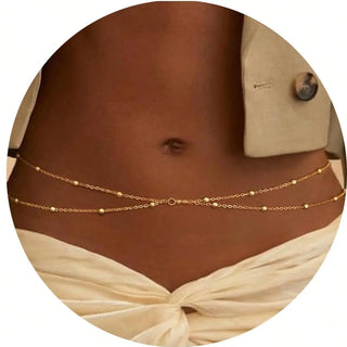 Rhinestone Crystal Waist Chain