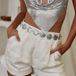 Gold Chain Waist Belt