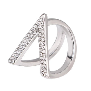 Rhinestone Classic Brooch