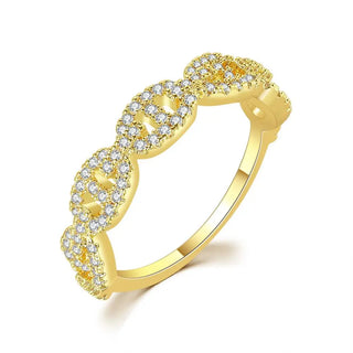 Zircon Gold Ring 2