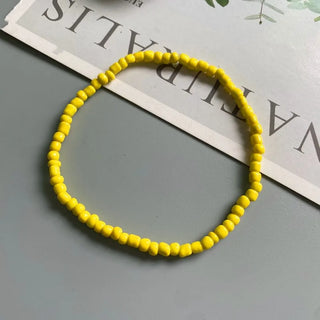 Beaded anklet