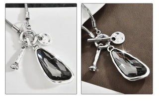 Crystal Heart Ring