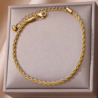 Gold Stainless Anklet 2