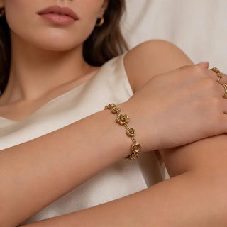 Gold Stainless Jewelry Set 2