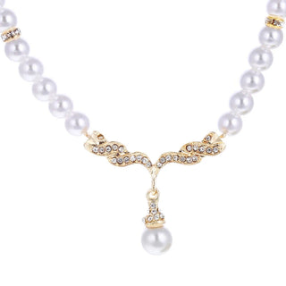 Pearl Pendant Jewelry Set 3