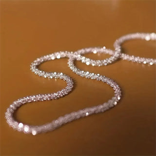 Silver Chain Pendant Necklace 4