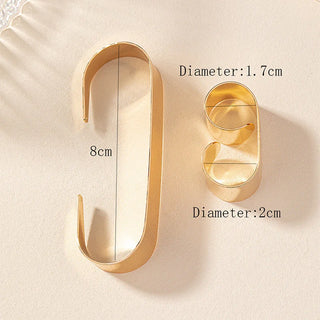 Geometric Bracelet Ring