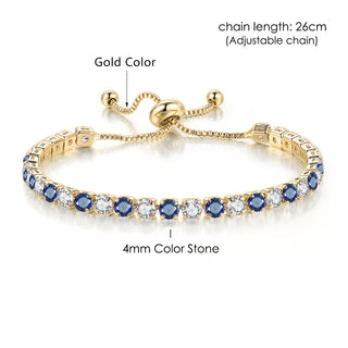 Zircon Rose Gold Bracelet