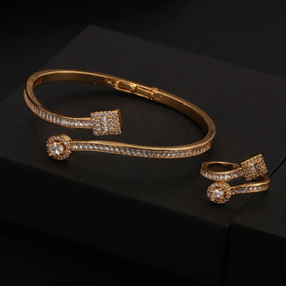 Pearl CZ Ring