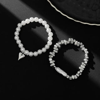 Pearl Heart Pendant Necklace