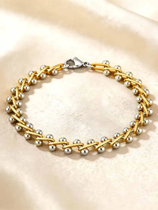Gold Silver Bracelet 2