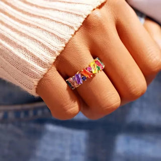 Zircon Gold Ring 20