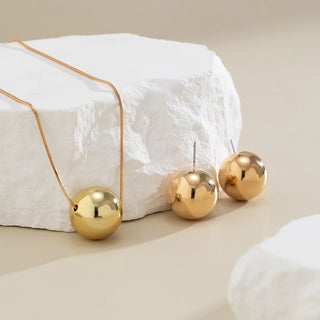 Gold Silver Jewelry Set