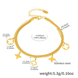 Gold Stainless Anklet