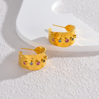 Zircon Gold Ring 18