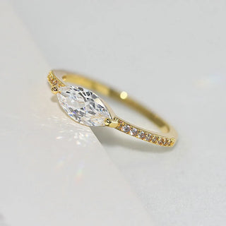 Zircon Gold Ring 8