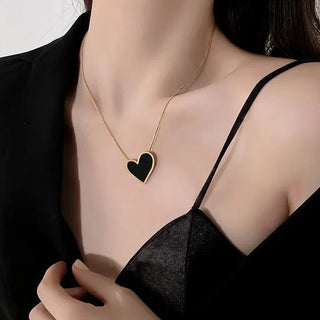 Chain Pendant Choker Necklace 2