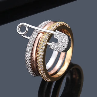 Zircon Gold Ring 5